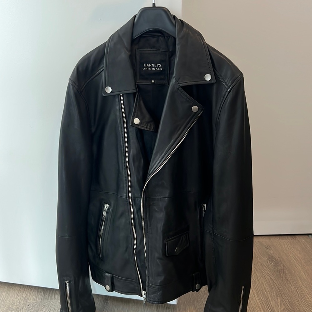 Barney’s Originals Men’s Leather Jacket